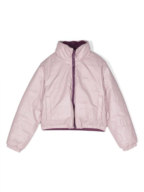 Reversible puffer jacket - Pink