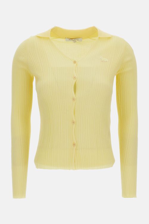 Maison Kitsune Sweaters Giallo Co Vi - Women
