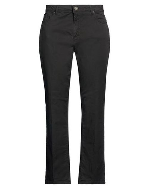 Woman Pants Black Size 30 Cotton, Elastane