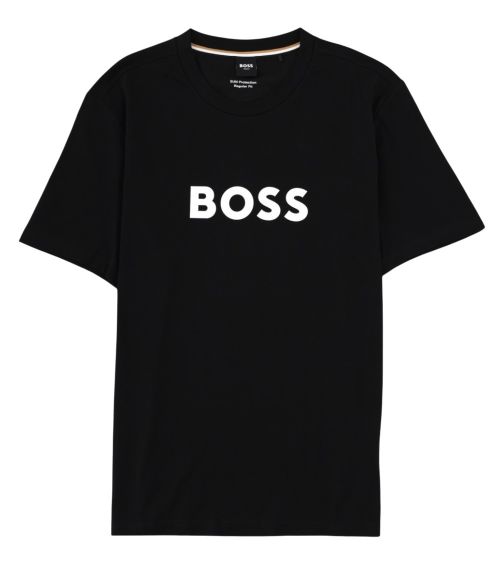 Black Logo Crew Neck T-Shirt