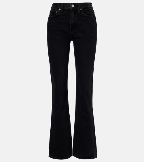 Leena mid-rise flared jeans