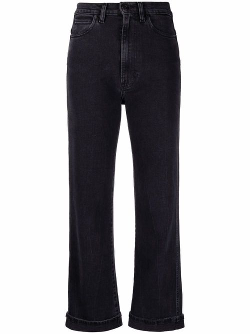Claudia Extreme straight-leg jeans - Black