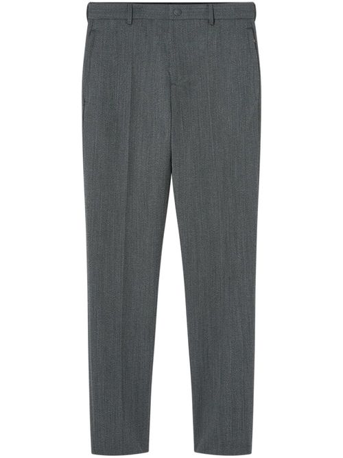 Wool tailored trousers - Grey