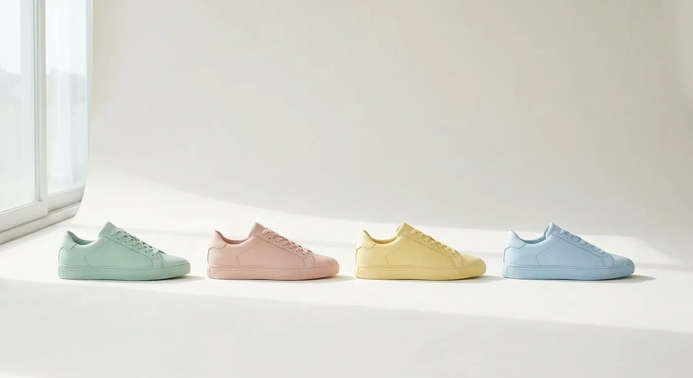 Pastel Sneakers Are May 2026's Colour Refresh — Why UK Shoppers Are Choosing Soft Hues Over Stark White