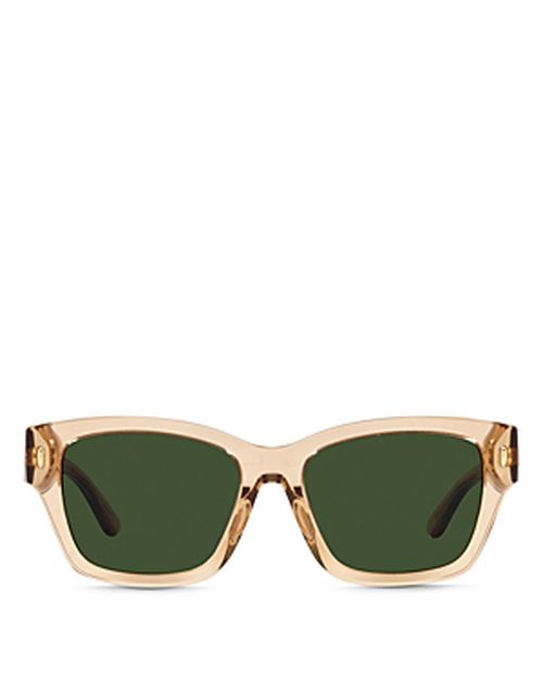 Women's Rectangle Sunglasses, 53mm