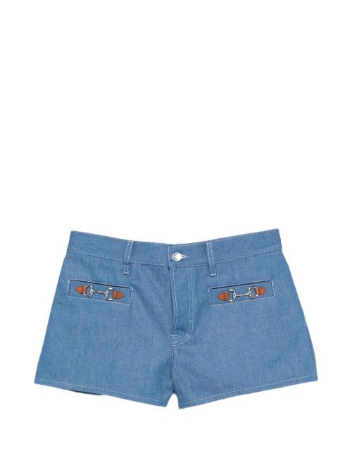 Denim Cotton Shorts