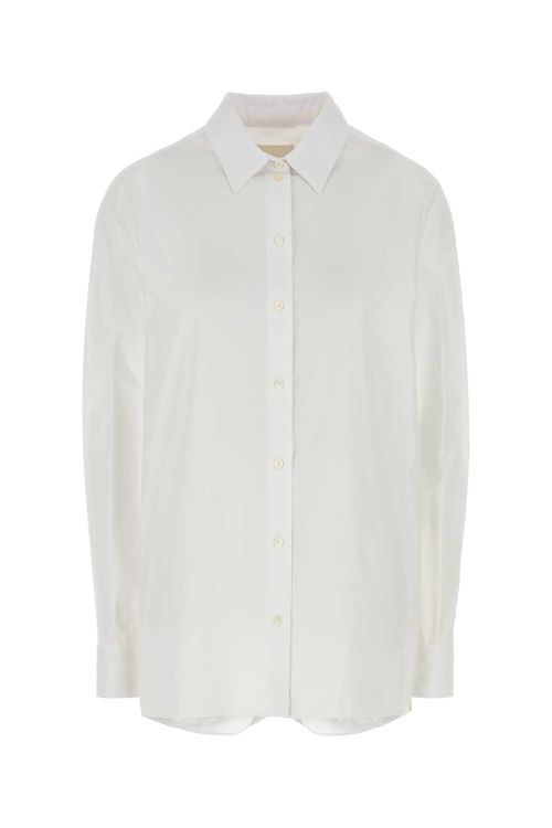 White Poplin Shirt