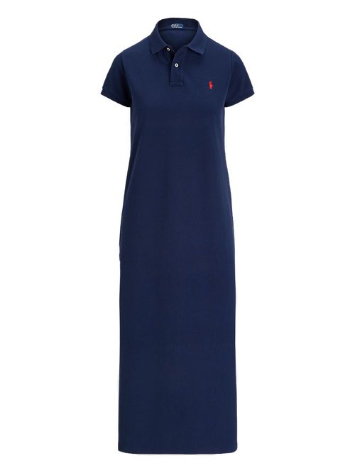 Polo dress - Blue