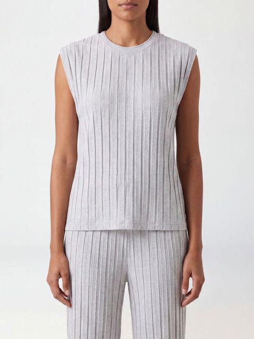Top Woman color Grey