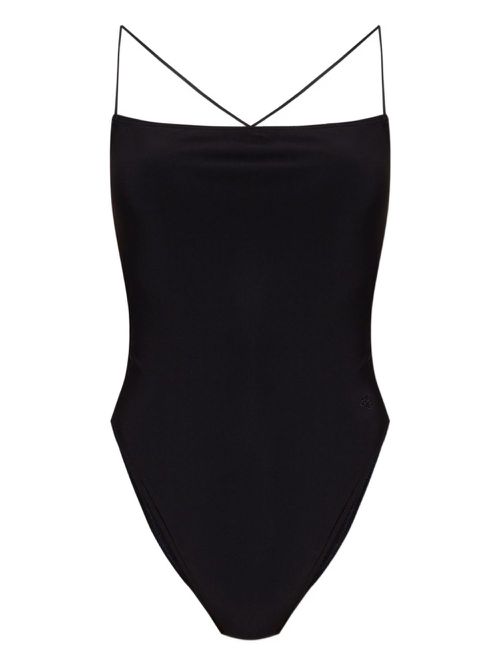 Strappy swimsuit - Black