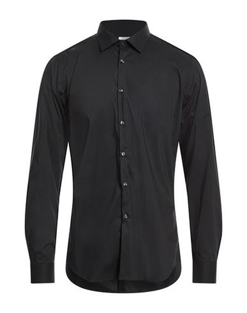 Man Shirt Black Size 15 ¾ Cotton, Polyamide, Elastane