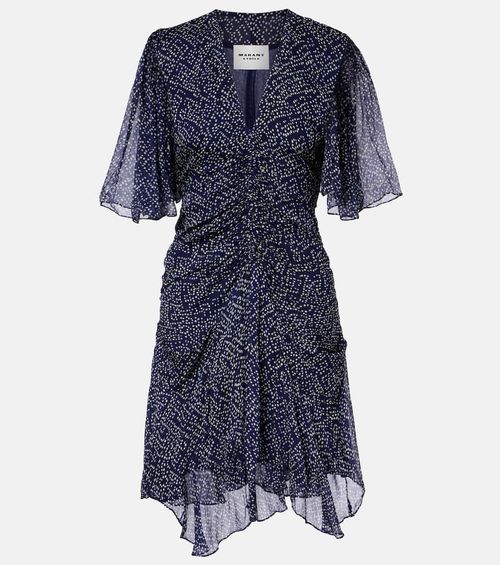 Vivienne printed muslin minidress
