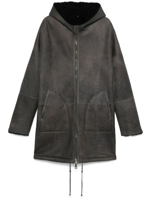 Reversible coat - Grey