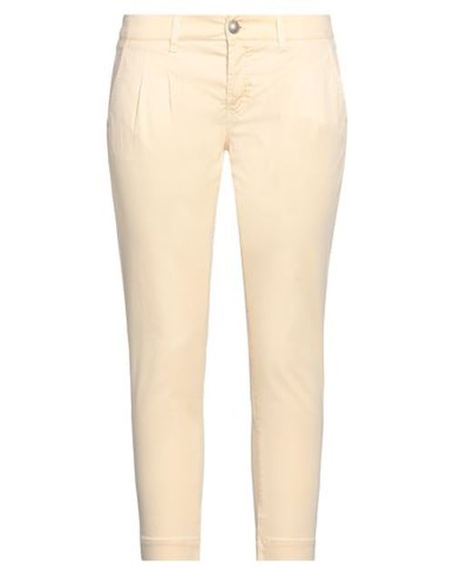 Jacob Cohёn Woman Pants Pastel yellow Size 27 Cotton, Elastane