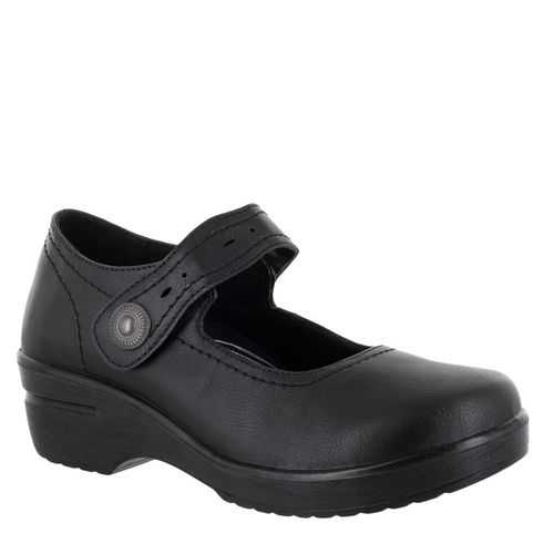 Women's Letsee Slip Resistant Mary Jane Shoes (Black)