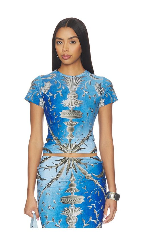 1XBLUE Baroque T-shirt in Blue. - S also in XS