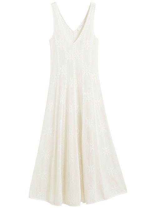 Chinti & Parker Laura Bohemian dress - White