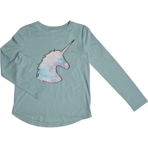 Gap Long Sleeve T-Shirt 764479 for Girls - Blue - 12Y