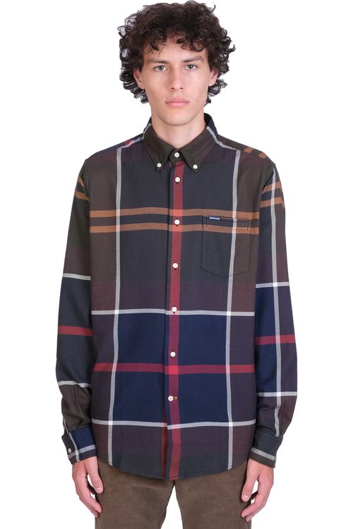 Dunoon tartan-print shirt - Green