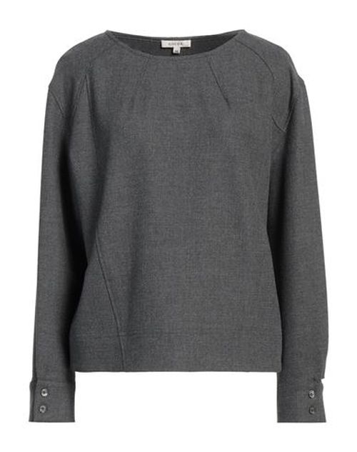 Woman Top Grey Size 2 Recycled polyester, Viscose, Wool, Elastane