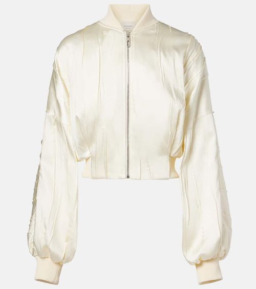 Zorro cropped bomber jacket