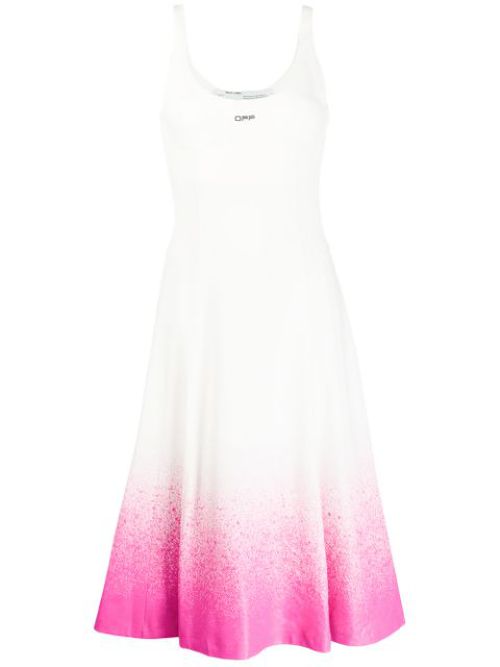 Degrade jersey dress