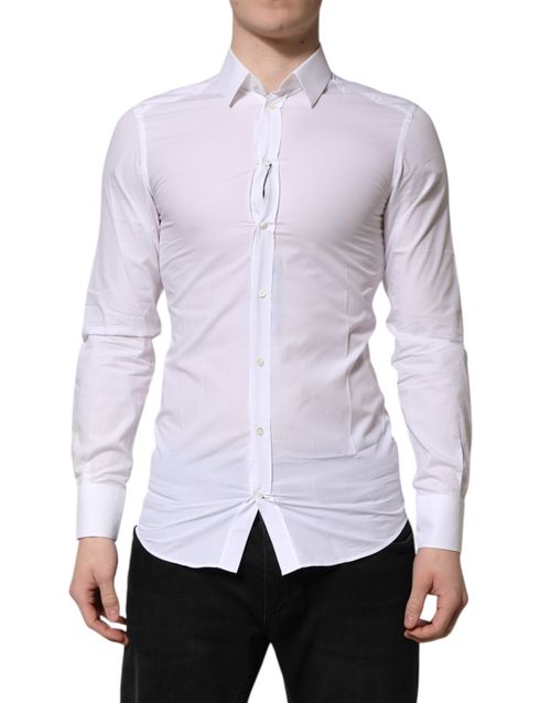 Cotton Formal Dress Shirt — White