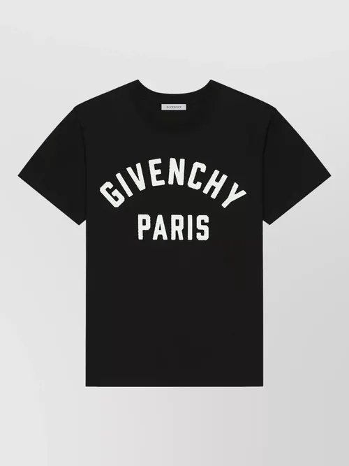 Givenchy - short sleeve crew neck t-shirt design
