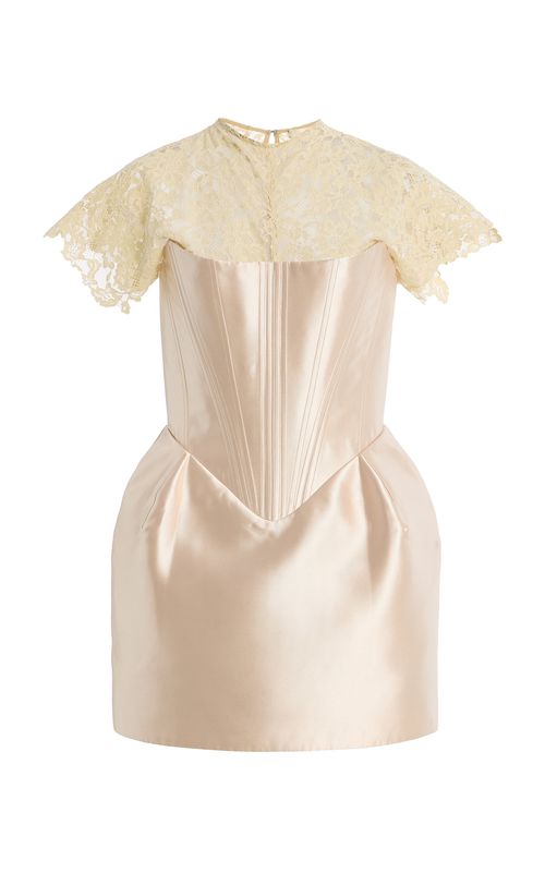 Exclusive Catalina Satin Mini Dress - Moda Operandi