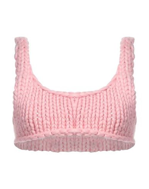 Hope Macaulay Woman Top Pink Size L Merino Wool