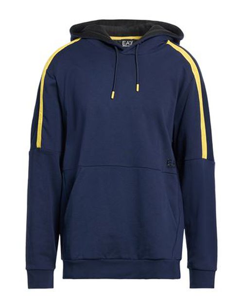 Man Sweatshirt Navy Size S Cotton