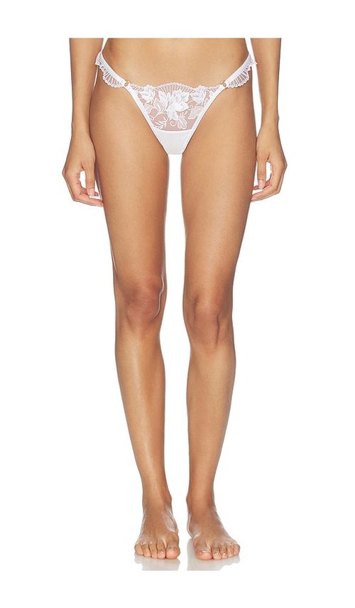 BLUEBELLA Gabriella Thong in White. - XXS also in XS, S, M