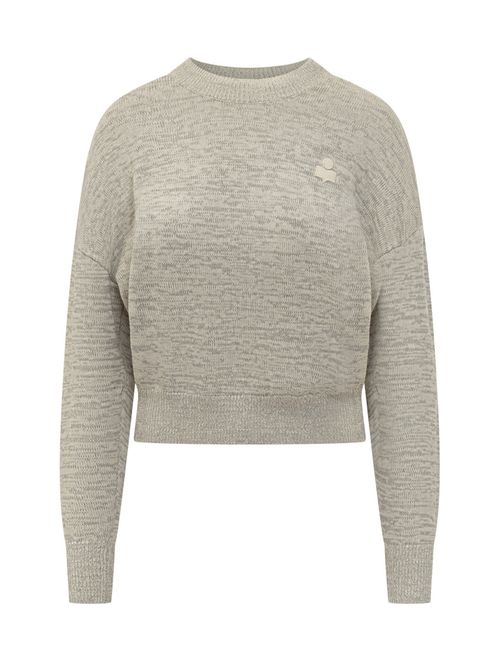 Grey Logo Crew Neck Sweater