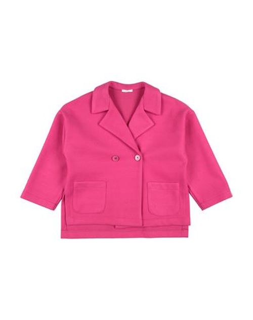 L:ú L:ú By Miss Grant Kid Girl Coat Fuchsia Size 14 Polyester