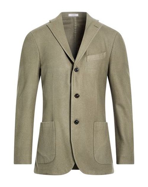 Man Blazer Sage green Size 44 Cashmere
