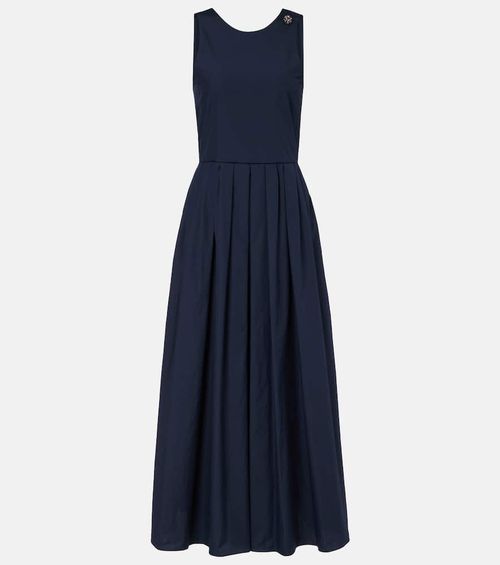s max mara cotton poplin dress Max Mara | Woman - Oversized cotton poplin dress - Red