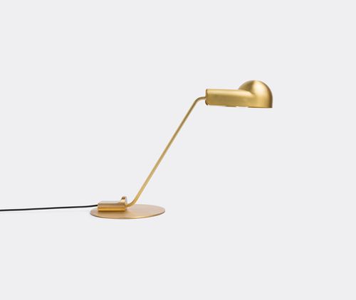 'domo' Table Lamp, Brass, Uk Plug