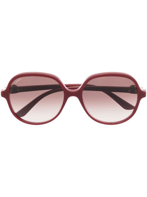 CT0350S oversized-frame sunglasses - Red