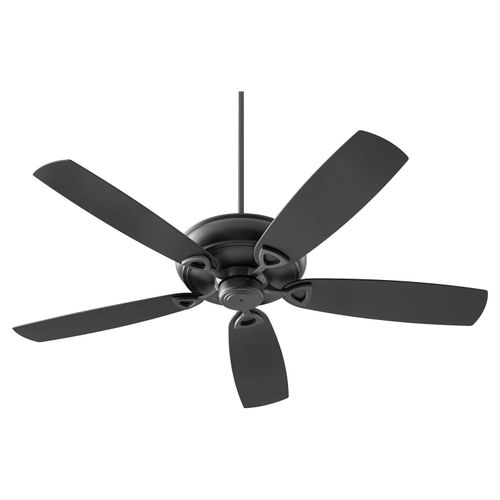 Quorum Alto Patio 62" Outdoor Ceiling Fan in Noir