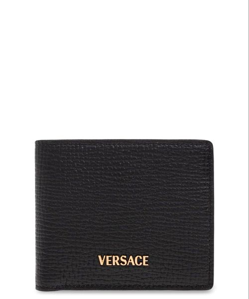 Logo-lettering Bi-fold Wallet