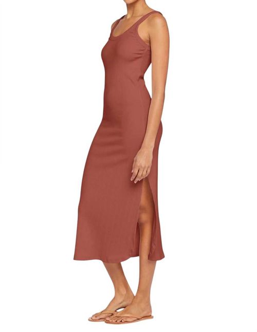 West Dress In Copper