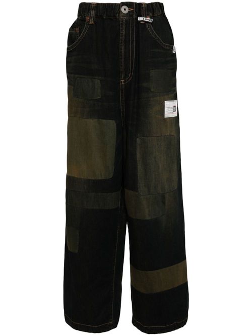 Patchwork jeans - Blue