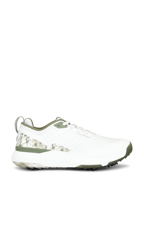 TravisMathew The Nuage Mega Golf Sneakers in White & Green. 8 also , 10, 11