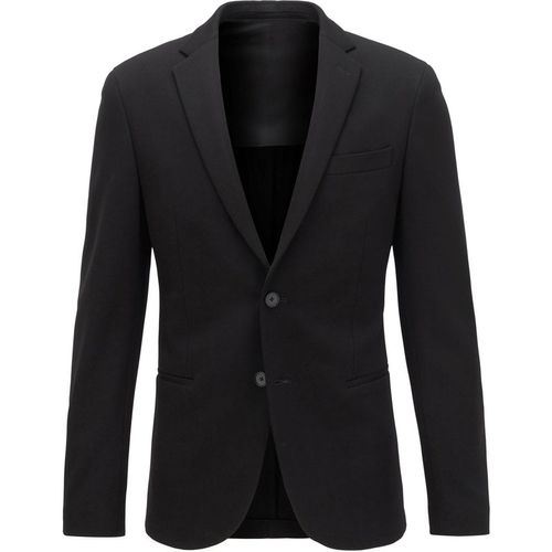 Boss Mens Norwin4 Blazer Jacket in Black Textile - Size 38 (Chest)