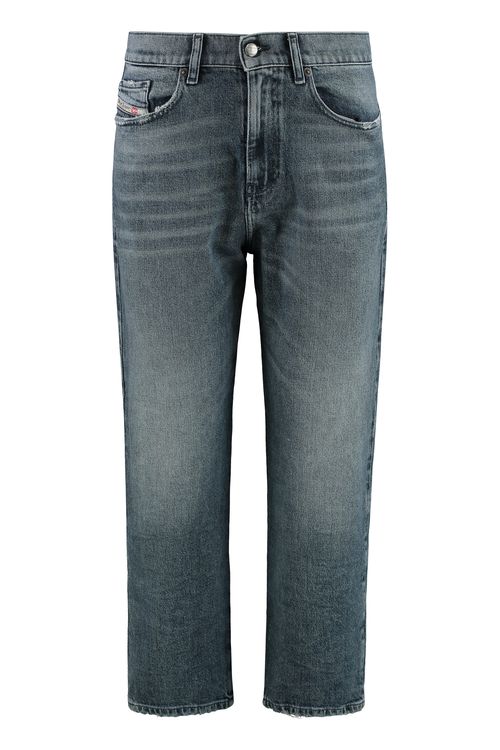 Regular Fit Straight-Leg Jeans — Blue