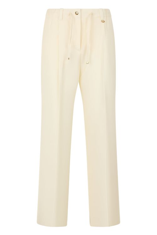 Long Elastic Waist Trousers
