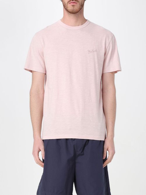 T-Shirt WOOLRICH Men color Pink