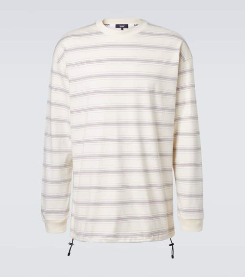 Comme des Garçons Homme Striped cotton jersey T-shirt