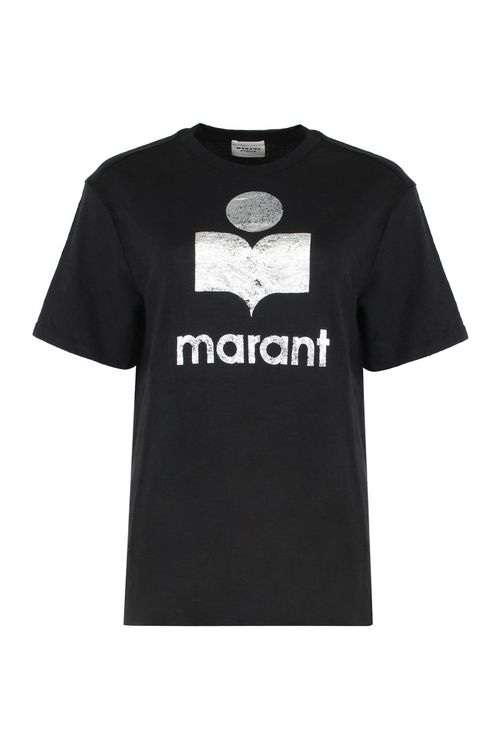 Black Graphic Crew Neck T-Shirt