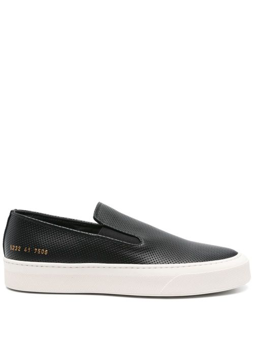 Common Projects perforated sneakers - Black